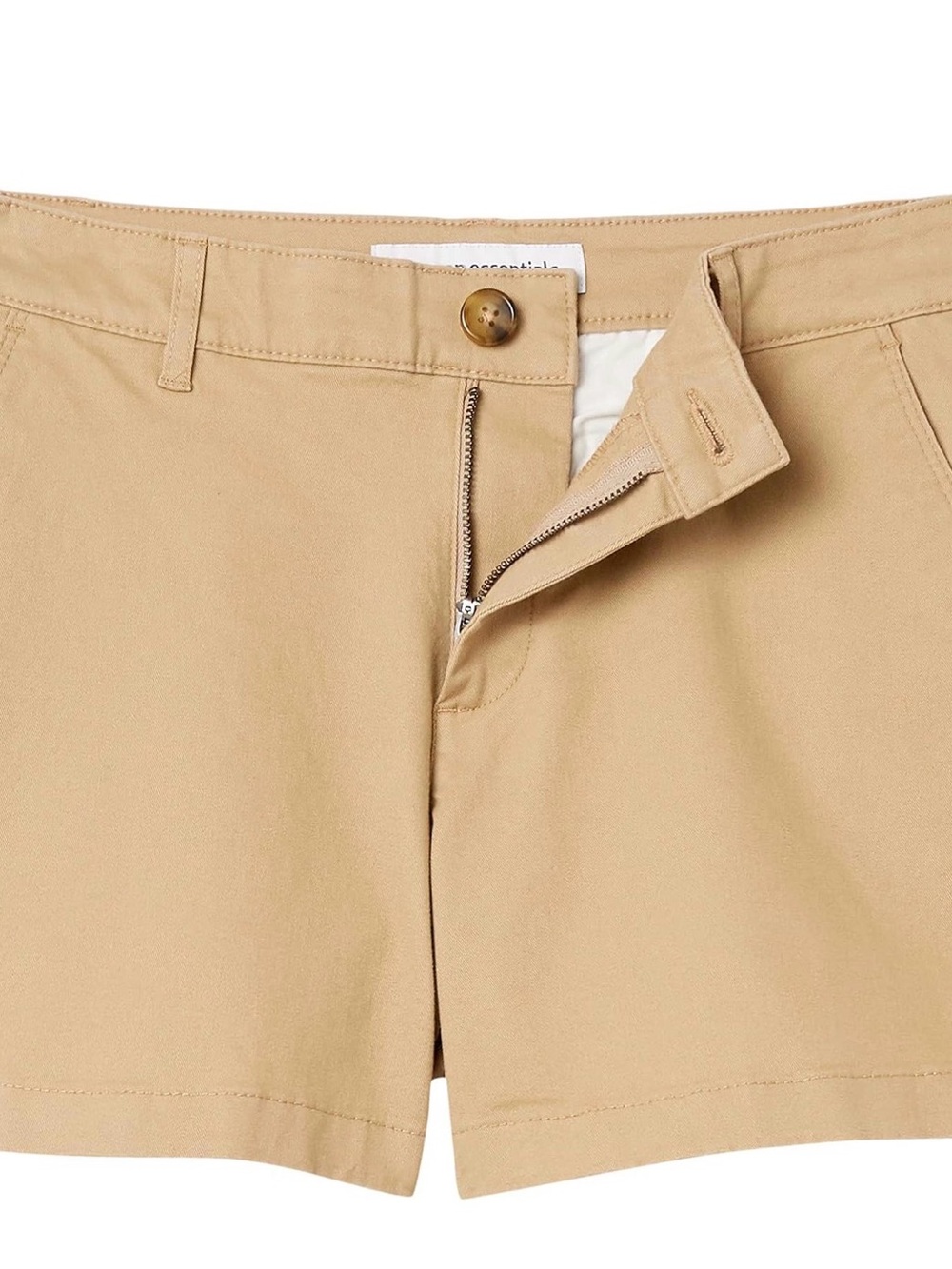 Amazon Essentials Women's Tan Shorts